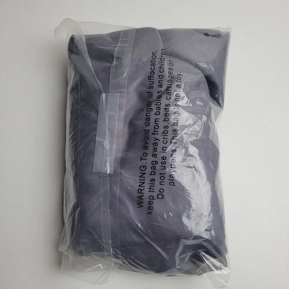 NEW No. 918 rod pocket single curtain panel 'Chrome Grey' 59x108 #BT2